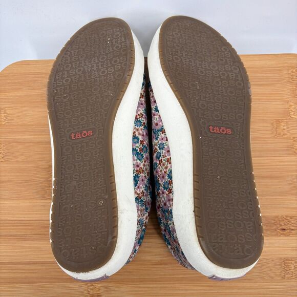 Taos Star Sneaker Mauve Floral Multi Size 7 - Picture 7 of 8